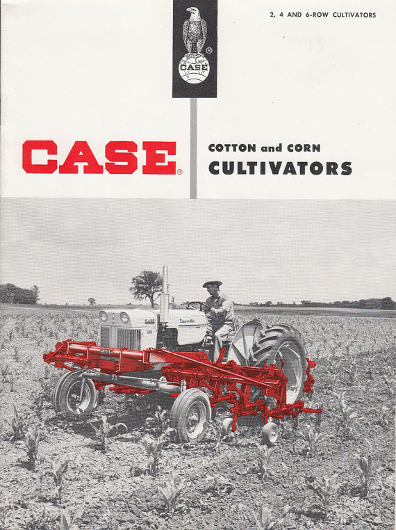 Vintage JI Case Company Cotton & Corn Cultivators Brochure Series R21 ...
