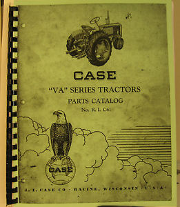 Case-Tractor-Parts-Catalog-For-The-034-VA-034-Series-tractors-No-R ...