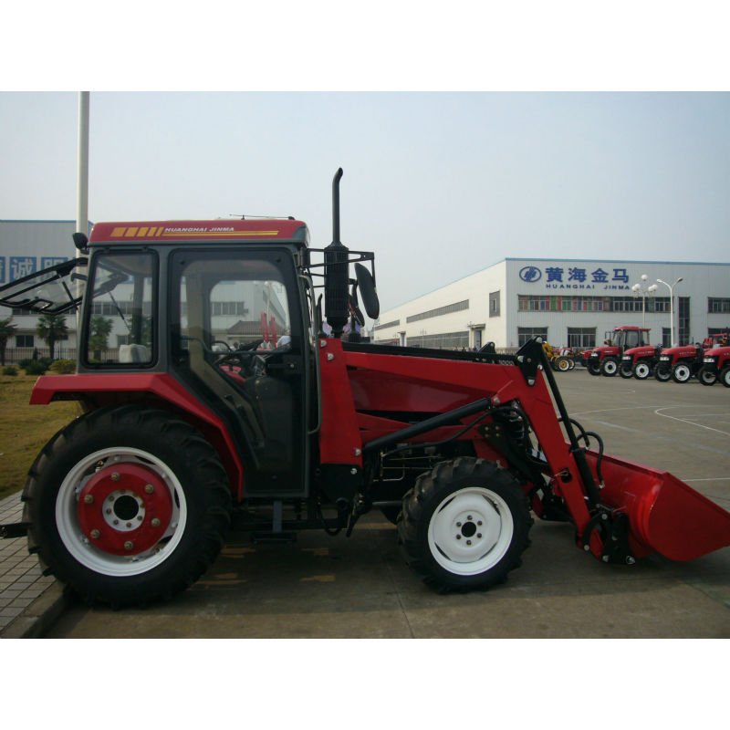 60HP JINMA 604 best mahindra tractor price with 4 in 1 Front end ...