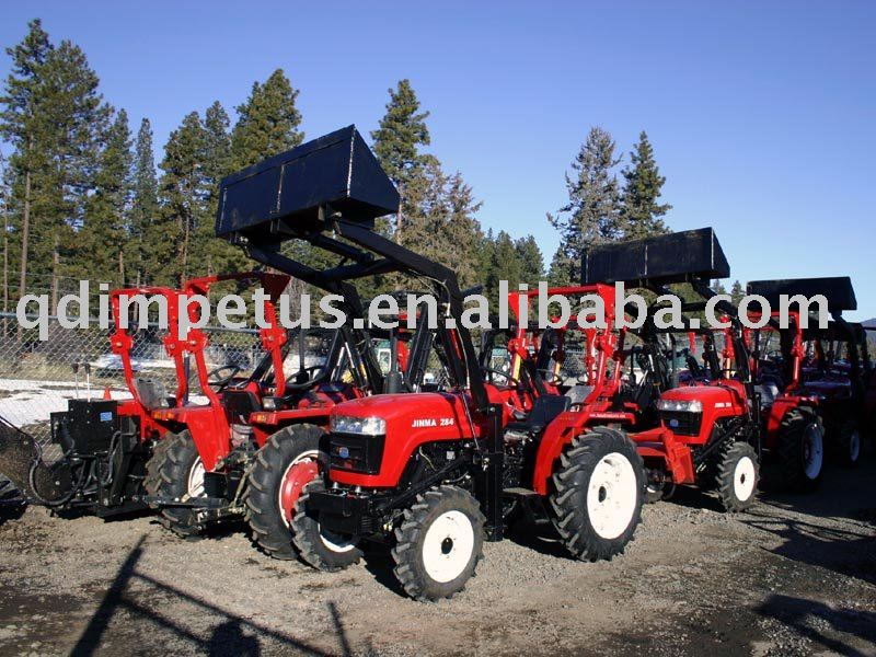 Jinma Tractor Jm-254 With Front End Loader - Buy Jinma Tractor Jm-254 ...