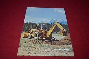 International Harvester 270A Backhoe Loader Dealer's Brochure DCPA6 ...