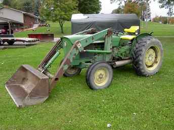 Used Farm Tractors for Sale: John Deere 820 With Loader ...