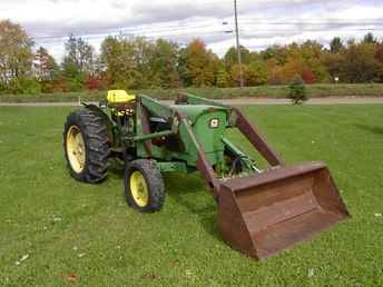 Used Farm Tractors for Sale: John Deere 820 With Loader ...