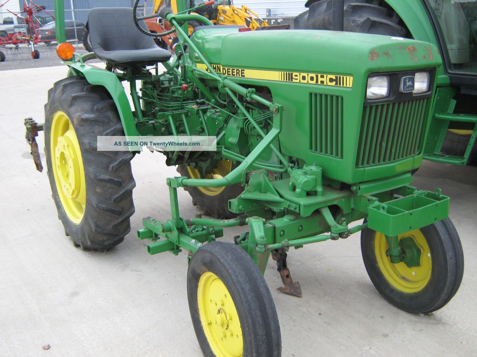 1989 John Deere 900hc Tractor 2wd 25hp Rops Cultivators ...