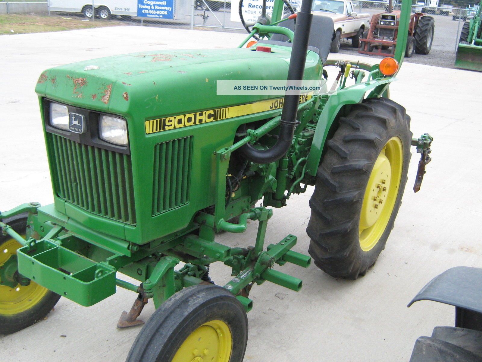 1989 John Deere 900hc Tractor 2wd 25hp Rops Cultivators ...