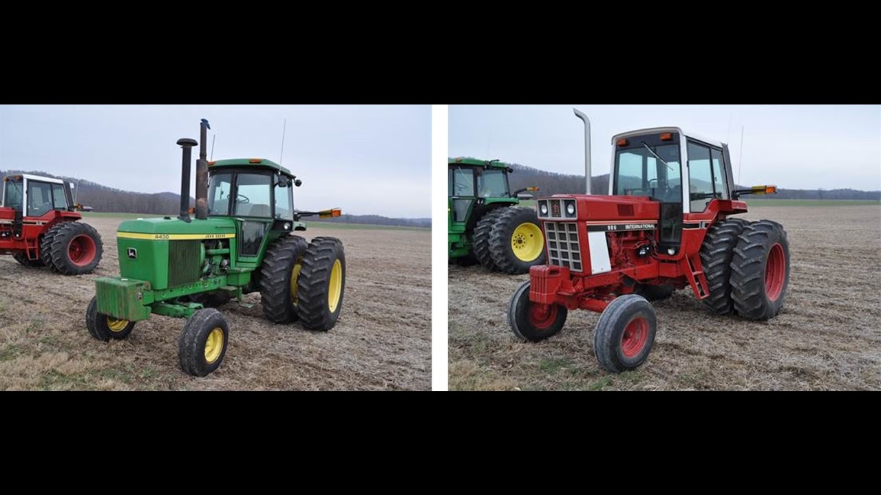 John Deere 4430 and IHC 986 Tractors Sold on Ohio Farm ...