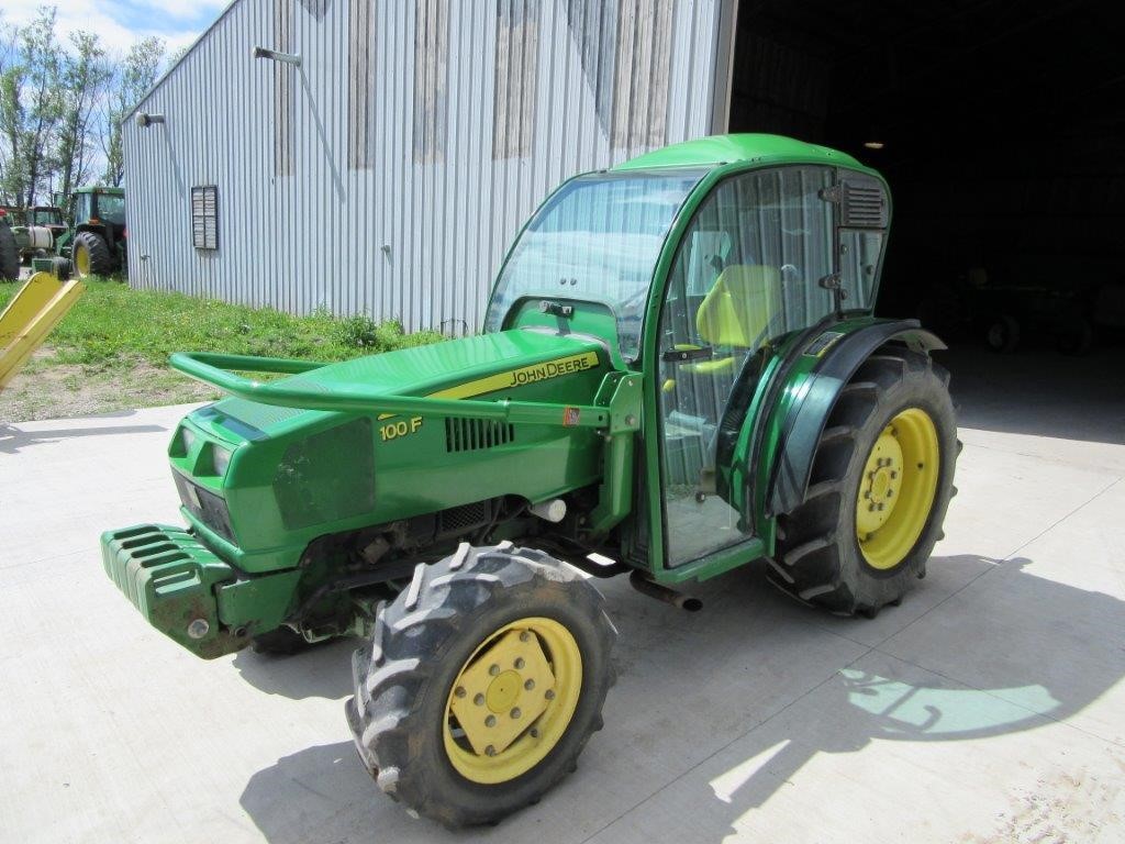 JOHN DEERE 100F Tractors - 40 HP to 99 HP For Auction At AuctionTime ...