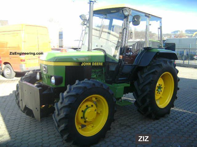 John Deere 1750 1988 Agricultural Tractor Photo and Specs