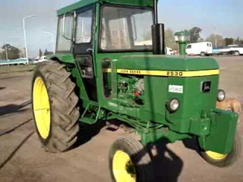 Tractor John Deere 2530 con tres puntos. - YouTube