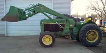 Used Farm Tractors for Sale: John Deere 2855N 4X4 & John Deere 620 ...