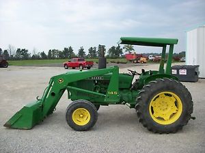 Details about John Deere 302 tractor w/ JD 145 front loader, 2wd, 50HP ...