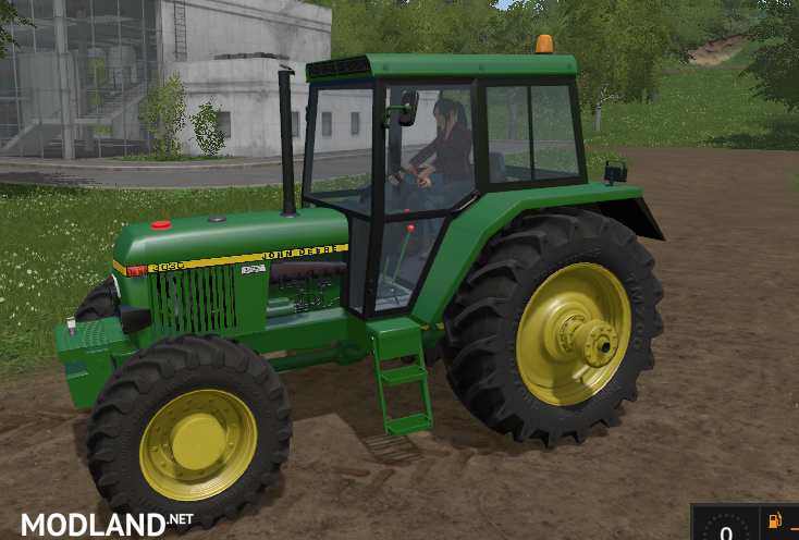 John Deere 3030 1.1 forntloader mod Farming Simulator 17
