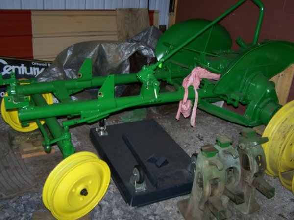 3110: John Deere L Antique Tractor Partially Restored : Lot 3110