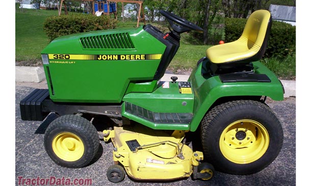 TractorData.com John Deere 320 tractor photos information