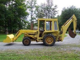 Cost to Ship - Ford 3550 Backhoe Loader Tractor John Deere Paint ...