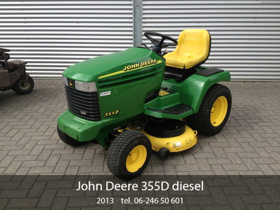 John Deere 355D diesel - YouTube