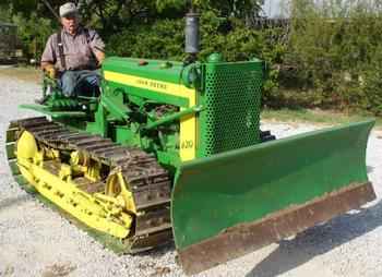 Used Farm Tractors for Sale: John Deere 420C Crawler (2006-07-28 ...