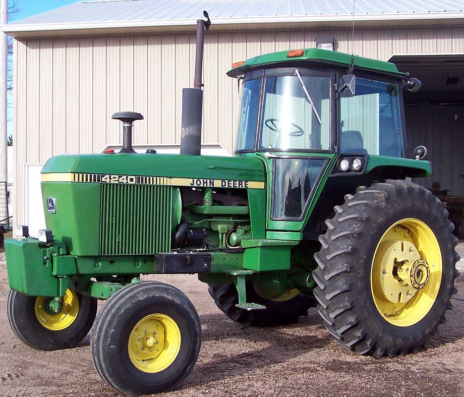 This 1981 John Deere 4240 tractor with 4,791 hours sold for a new ...