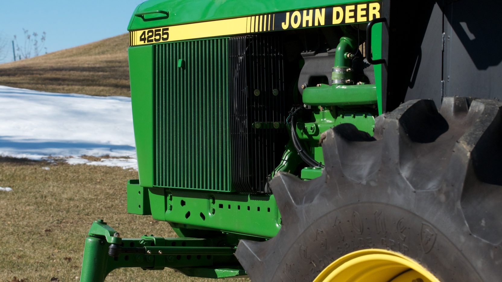 1989 John Deere 4255 Hi Crop RG PS Tractor | Lot S72 | Davenport 2015 ...