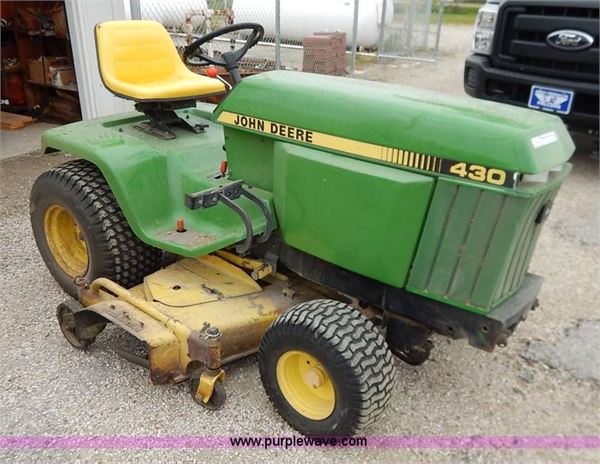 Auction John Deere 430 - the United States