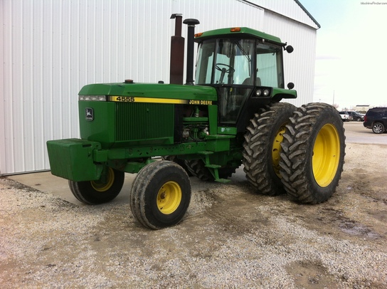 1990 John Deere 4555 Tractors - Row Crop (+100hp) - John Deere ...