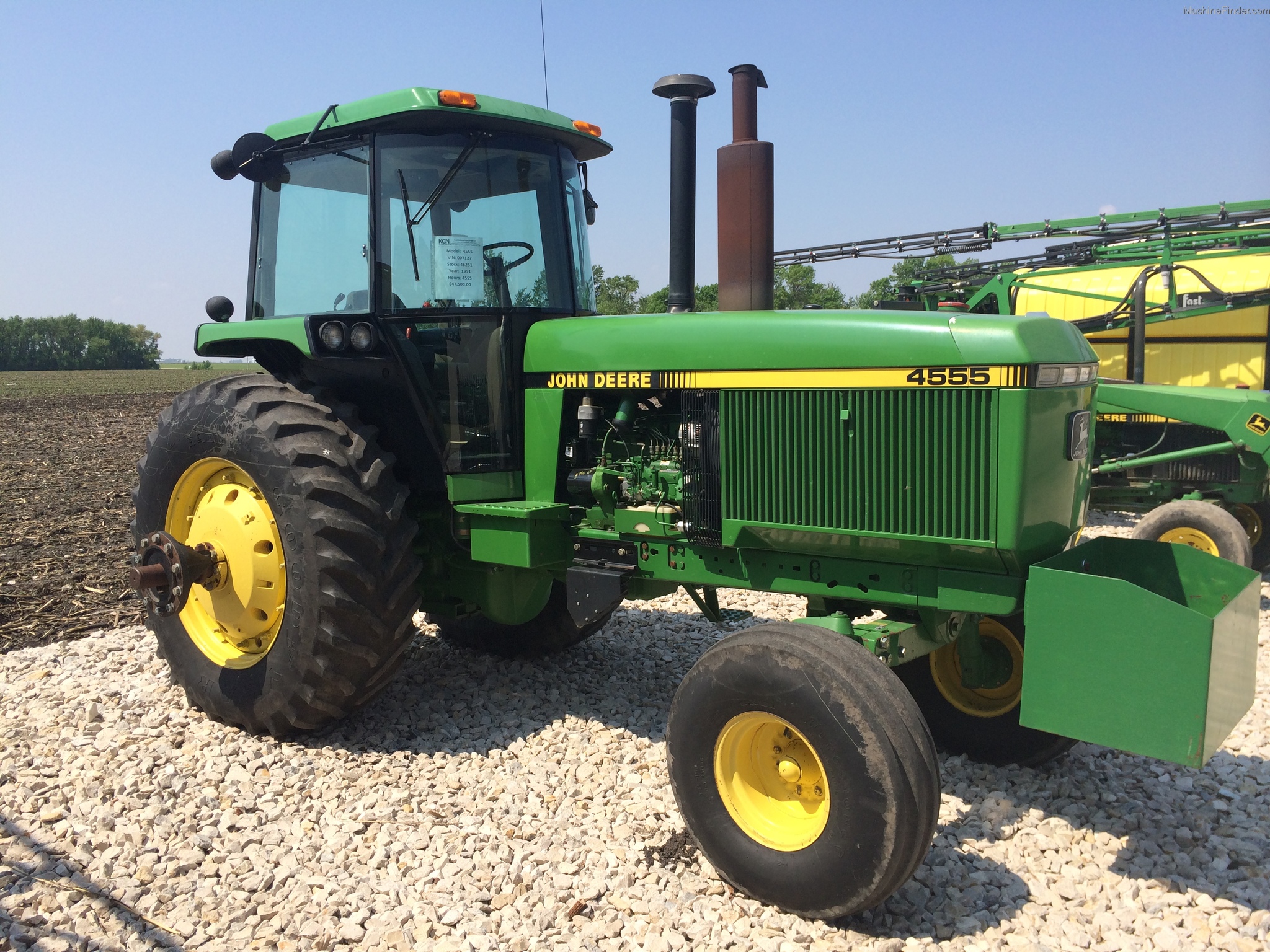 1991 John Deere 4555 Tractors - Row Crop (+100hp) - John Deere ...