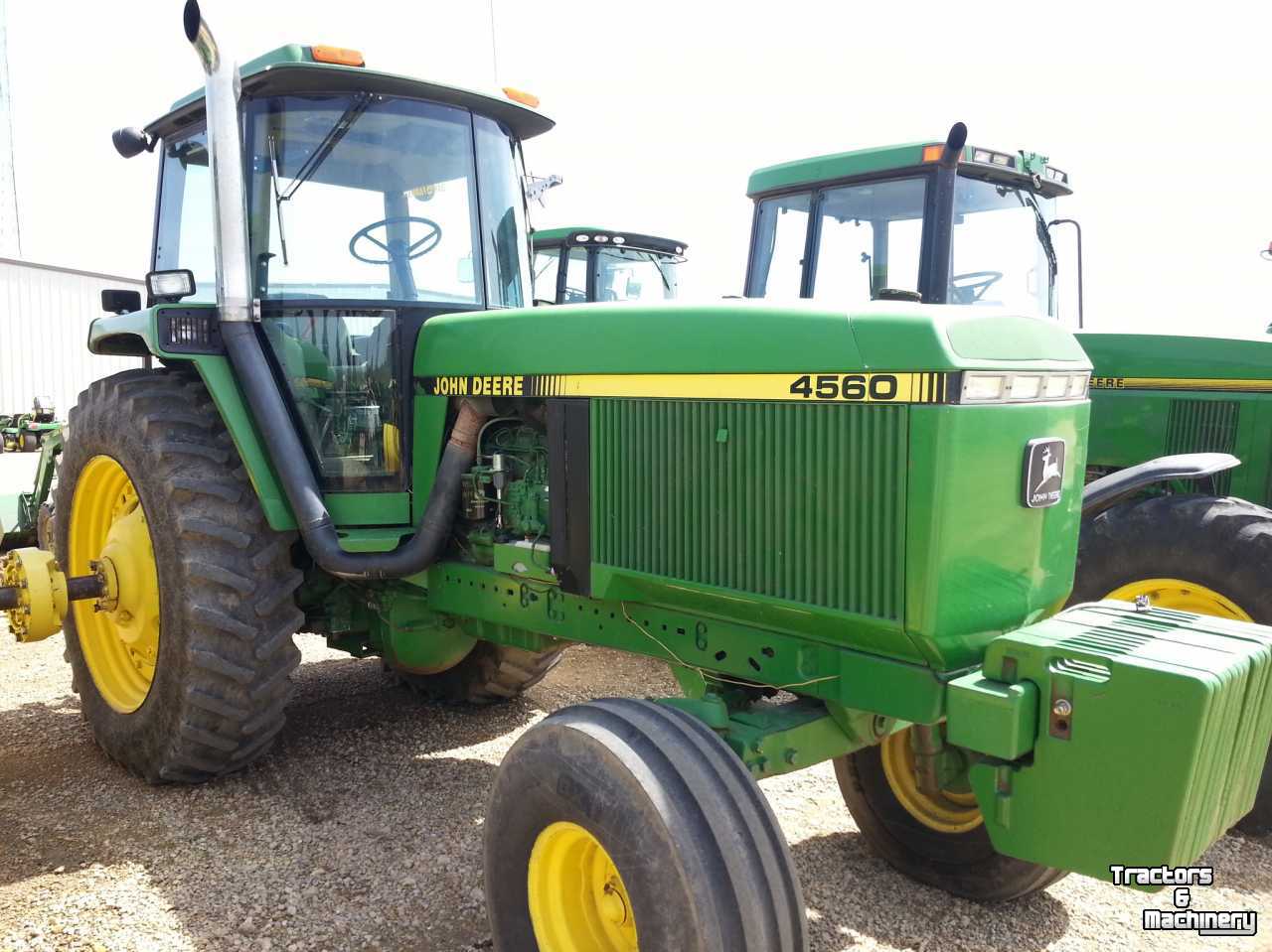John Deere 4560 2WD PS POWERSHIFT TRACTOR - Used Tractors - 1993 - IL ...