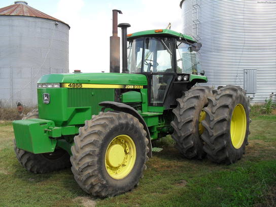 1991 John Deere 4955 Tractors - Row Crop (+100hp) - John Deere ...