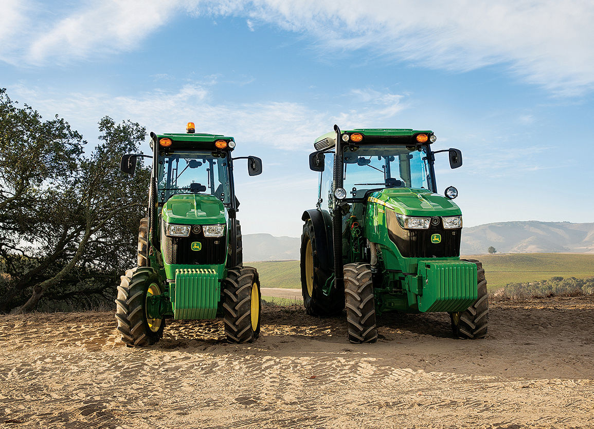 Les nouveaux tracteurs de la série 5G de John Deere se démarquent ...
