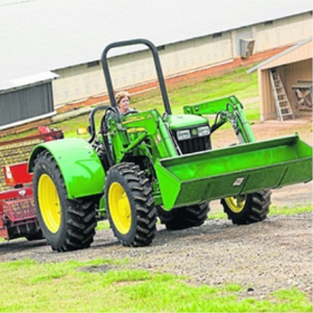 new John Deere 5105ML orchard tractor is designed to fit John Deere ...