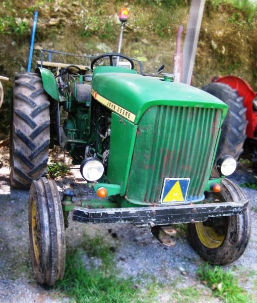John Deere 515 tractor usado