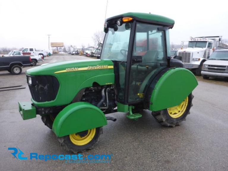 Repocast.com® | John Deere 5525N Orchard Tractor, PIN: LV5525N358085 ...