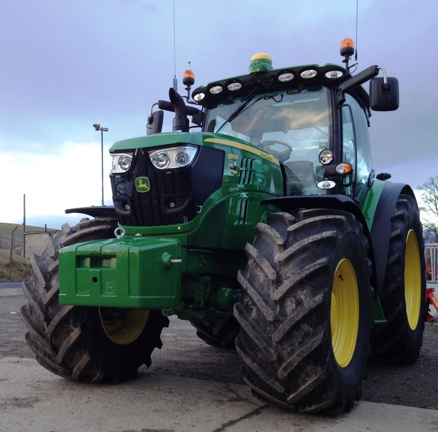 New John Deere 6150R with many extras including 50K direct drive ...