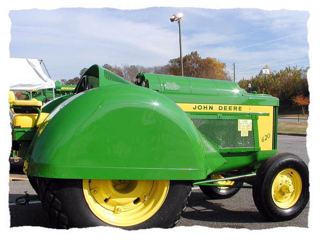 1956 John Deere 620 Orchard Tractor | Robert Lz | Flickr