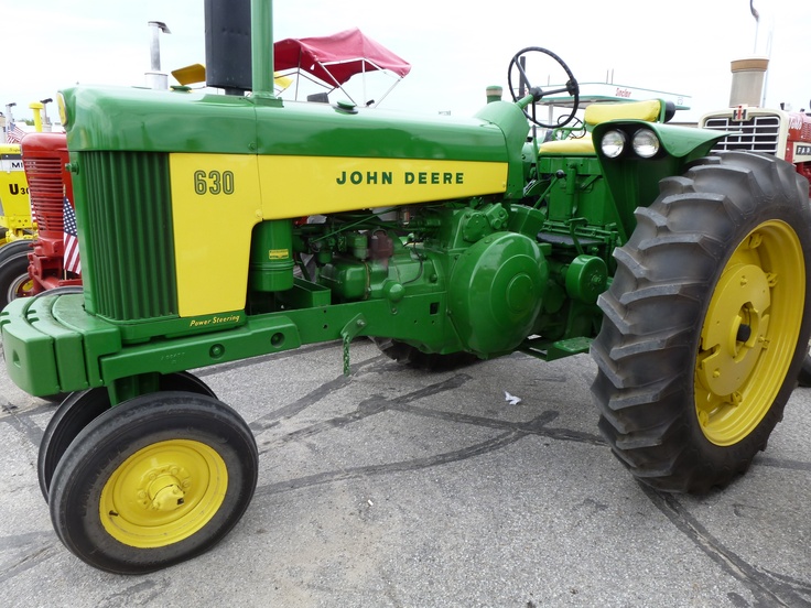 John Deere 630 | KICD Antique Tractor Ride | Pinterest