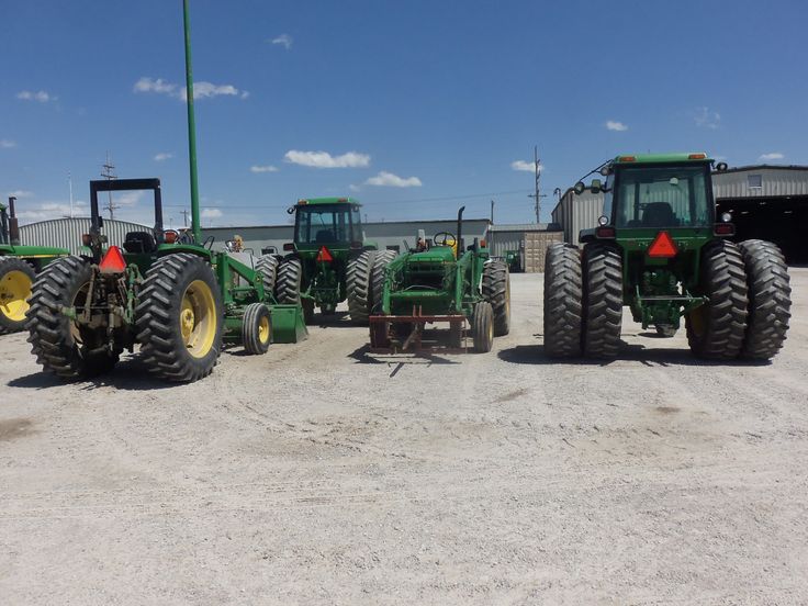 John Deere tractors r-l:4430,6300,6400,4430