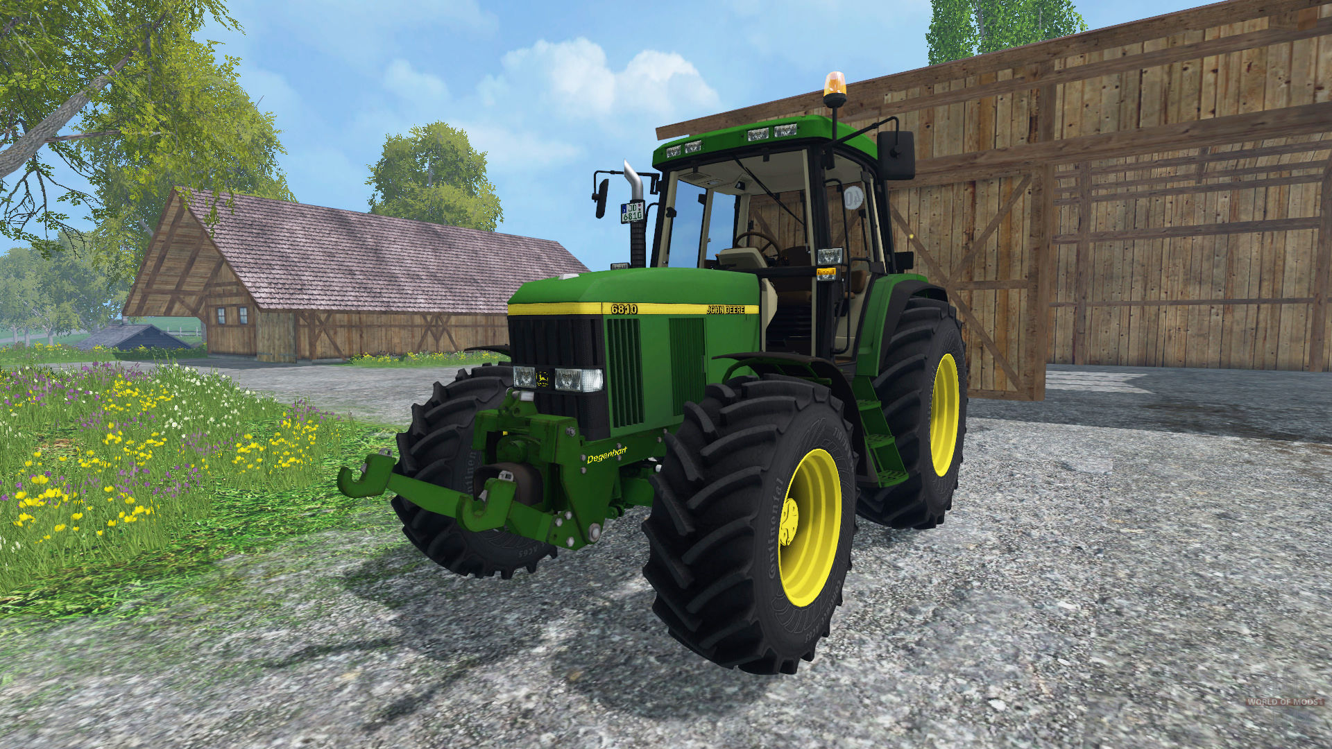 John Deere 6810 for Farming Simulator 2015