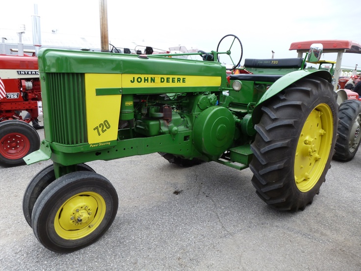 John Deere 720 | KICD Antique Tractor Ride | Pinterest