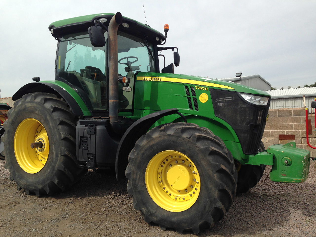 John Deere 7230R 4WD Tractor - Tractors - Sharmans Agricultural Ltd