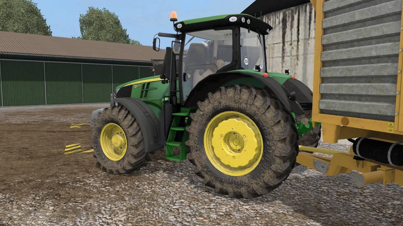 JOHN DEERE 7270R V2.0 FS17 - Farming Simulator 17 mod / FS 2017 mod