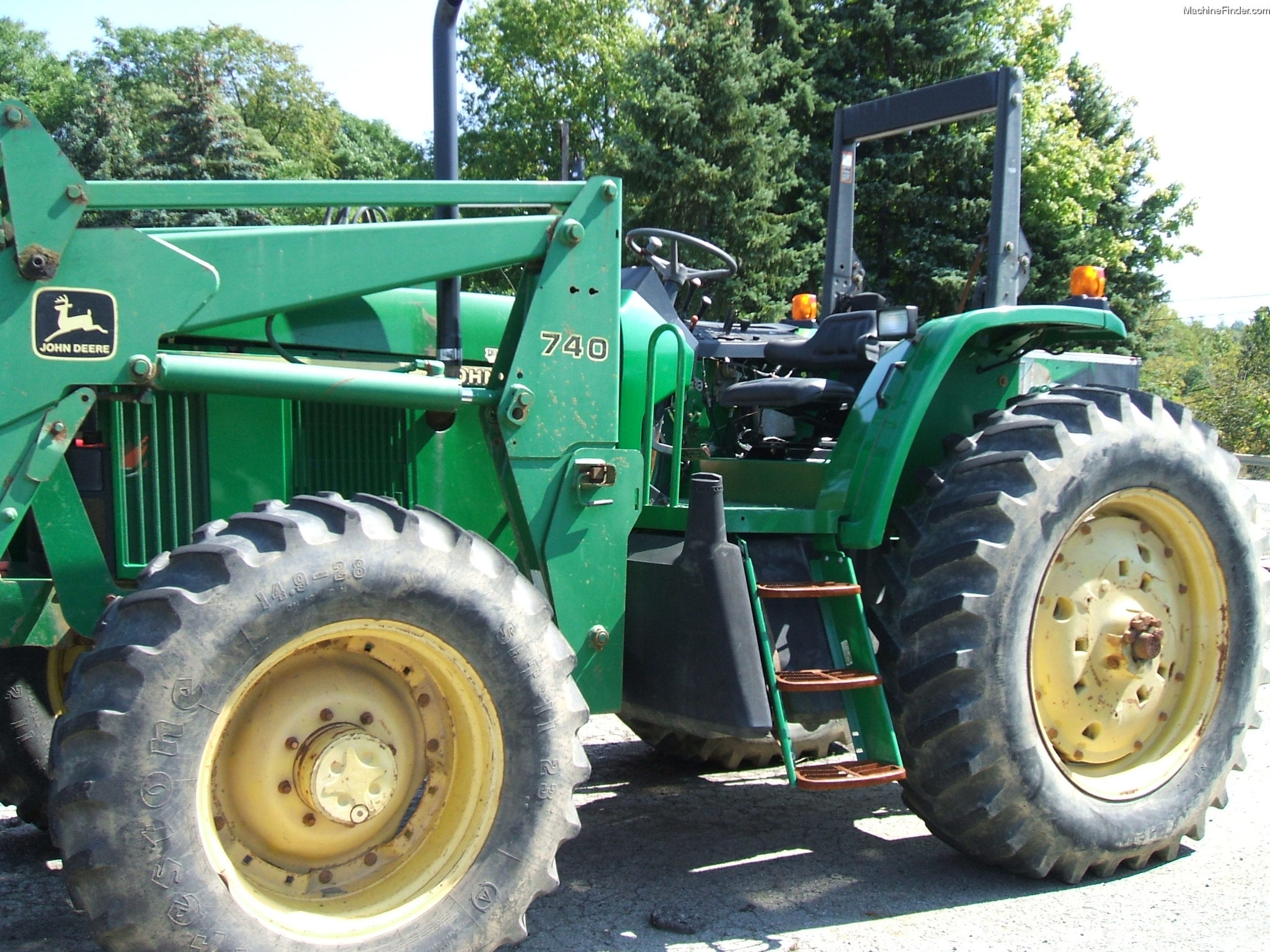 2000 John Deere 7405 Tractors - Utility (40-100hp) - John Deere ...