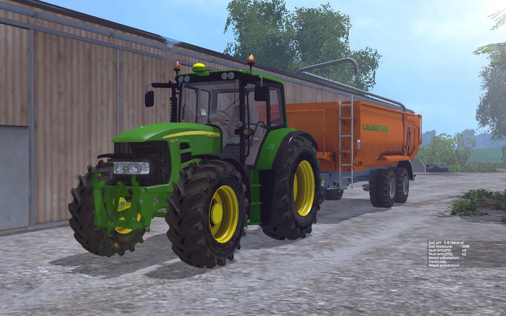 JOHN DEERE 7430 PREMIUM V2 | Farming simulator 2017 mods | Farming ...