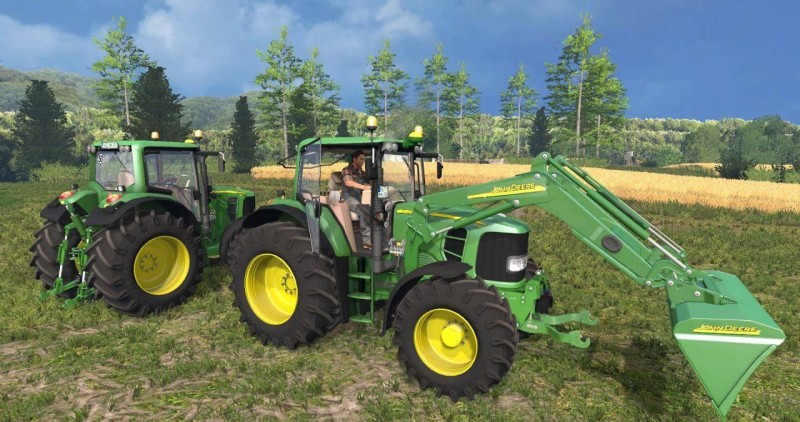 John Deere 7530 Premium v2 Edit Kubo | Farming simulator 2015 mods ...