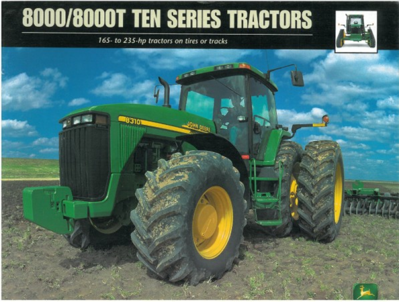 John Deere 8000 Tractor: John Deere 8000 - greentractorhd.com