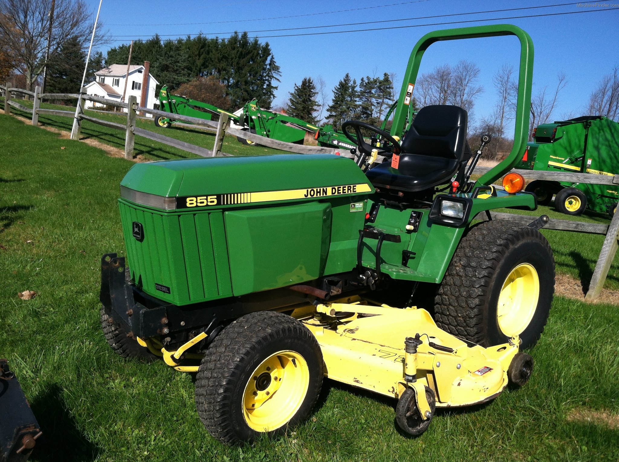 1997 John Deere 855 Tractors - Compact (1-40hp.) - John Deere ...