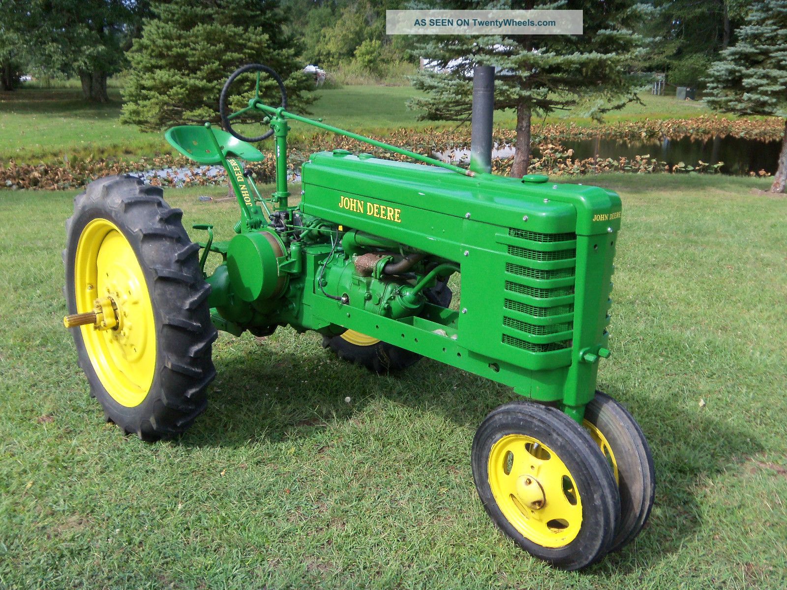 John Deere H Tractor - Restored Antique & Vintage Farm Equip photo 4