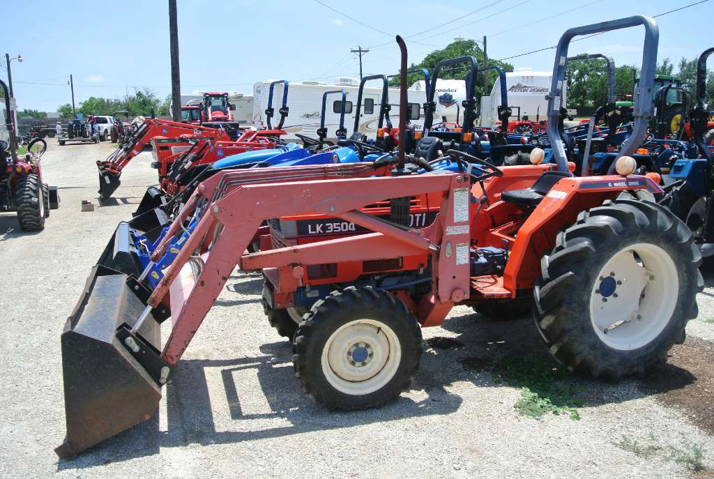 Used Farm Tractors Kioti lk3504 BIG RED'S EQUIPMENT SALES & RENTALS