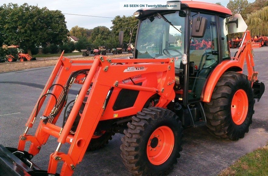 2011 Kioti Rx6010 Cab Tractor W/ Loader. 230 Hrs Factory. Not Backhoe ...