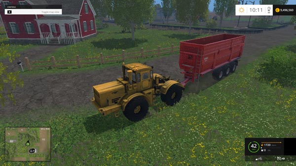 Мод “Kirovets K-700A” для Farming Simulator 2015 ...
