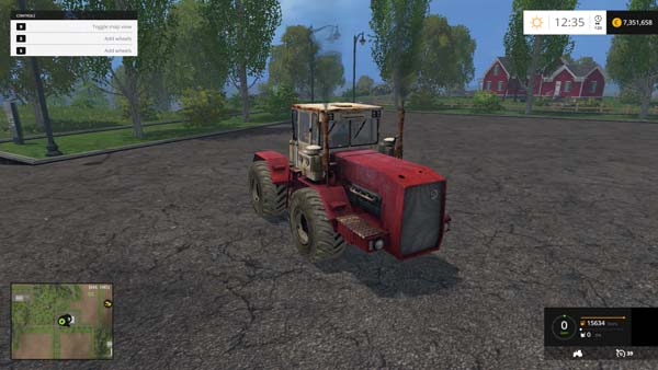Kirovets K 710 v 1.0 Farming simulator 2015 mods, Tractors ...
